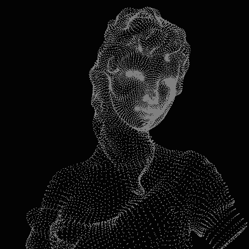Animated Wireframe Background Grid